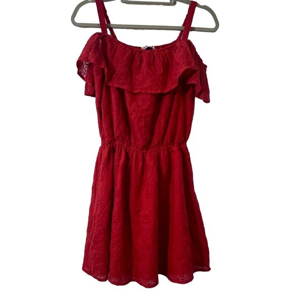 Abercrombie & Fitch Other - Abercrombie Kids Girls Off The Shoulder Strappy Ruffle Dress 13/14